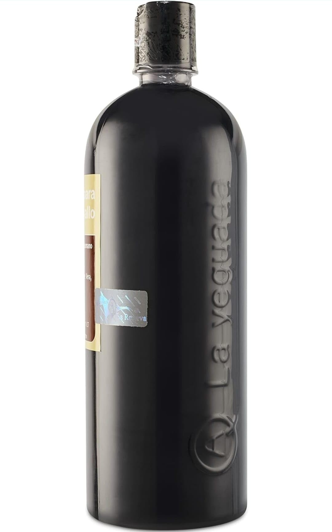 Yeguada La Reserva Shampoo de Caballo Negro para Cabello Fuerte, Sano y Hermoso (botella de 1 litro, color oscuro)