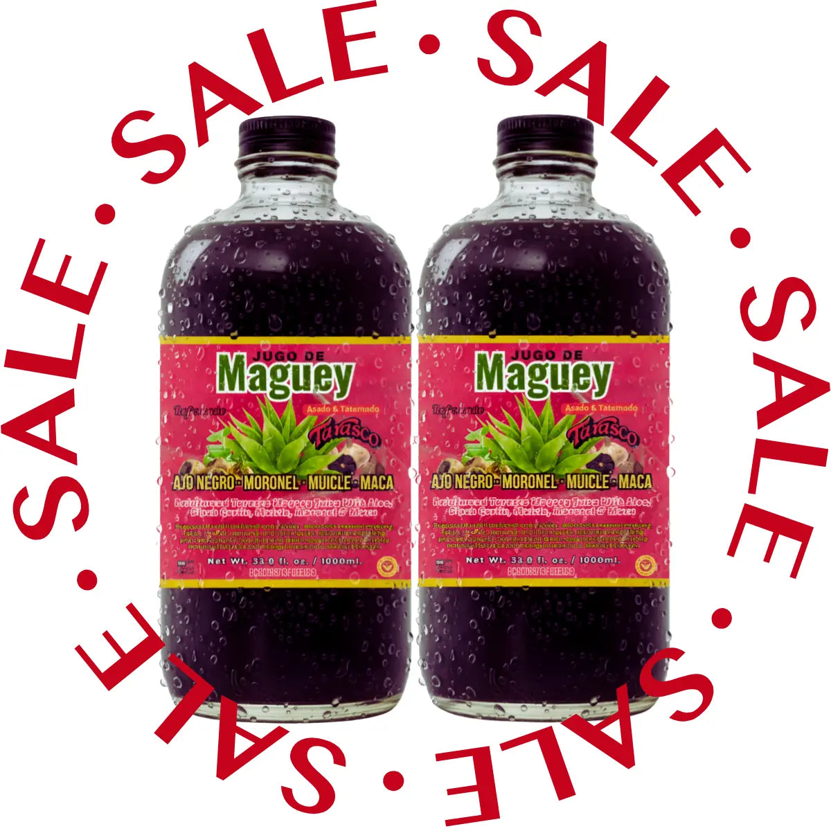 Maguey, Muicle, Maca & Black Garlic Juice 32 fl oz