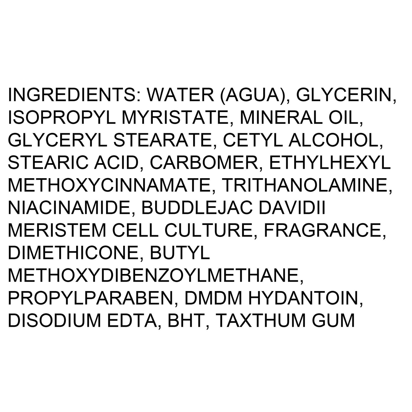 TEATRICAL Facial Moisturizer with Buddleja Davidii Stem Cells, 3.5 Ounces,Floral