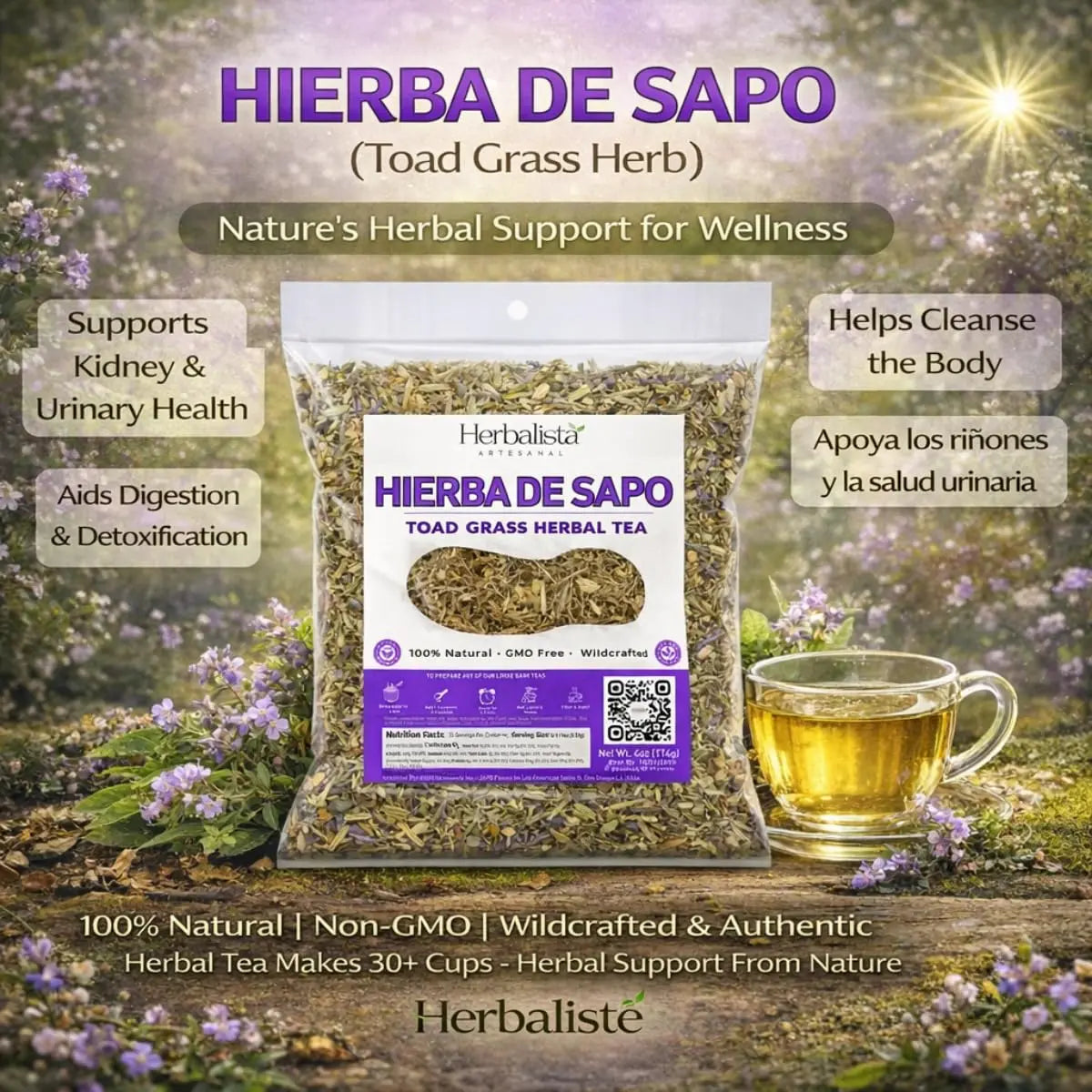 Herbalista Hierba de Sapor Herbal Tea 4 oz