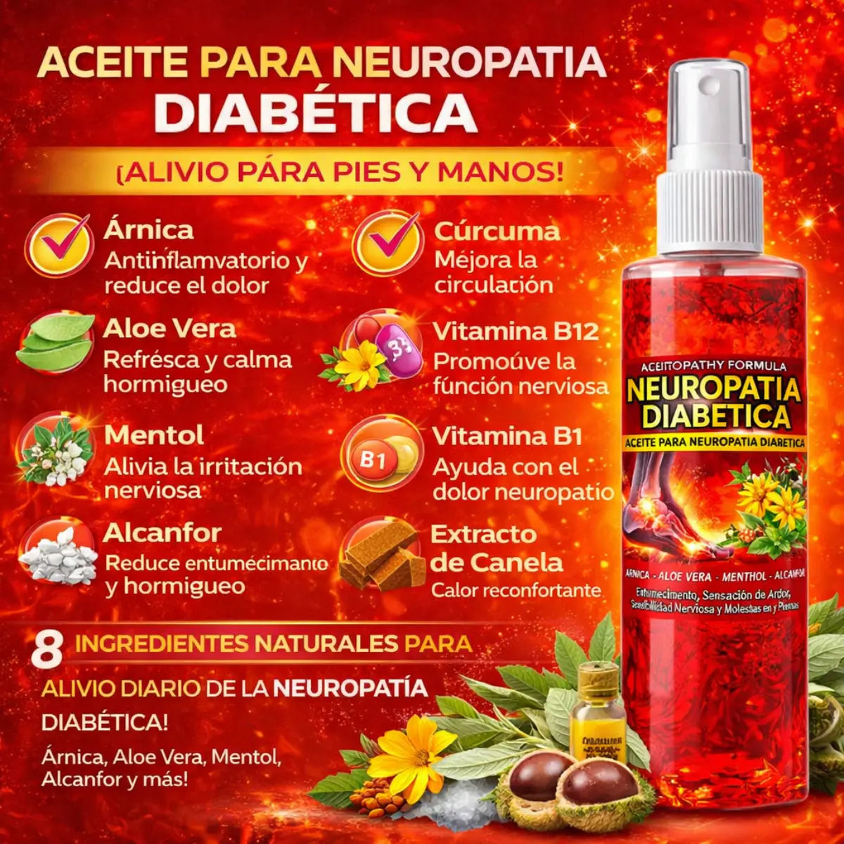 Neuropatia Diabeti Gel & Body Oil Bundle