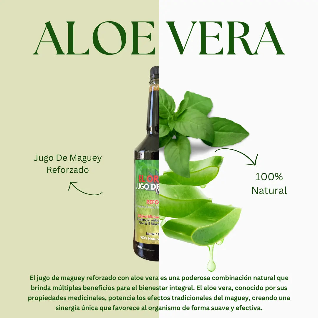 Maguey Juice - Jugo De Maguey 1 litro (33.3Fl Oz)