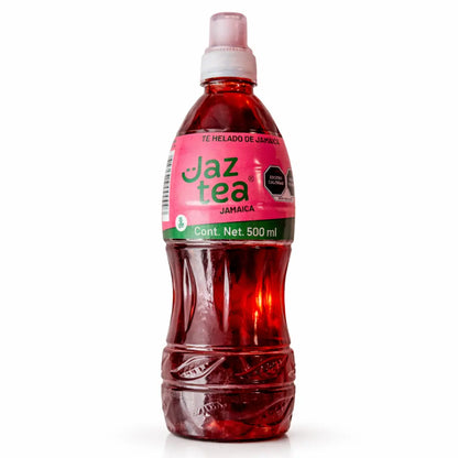 6-Pack Jaztea Hibiscus Jamaica Iced Tea 16 fl oz (500ml)