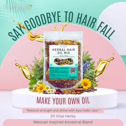 Herbalista Herbal Hair Oil Mix 3.5oz (100g)