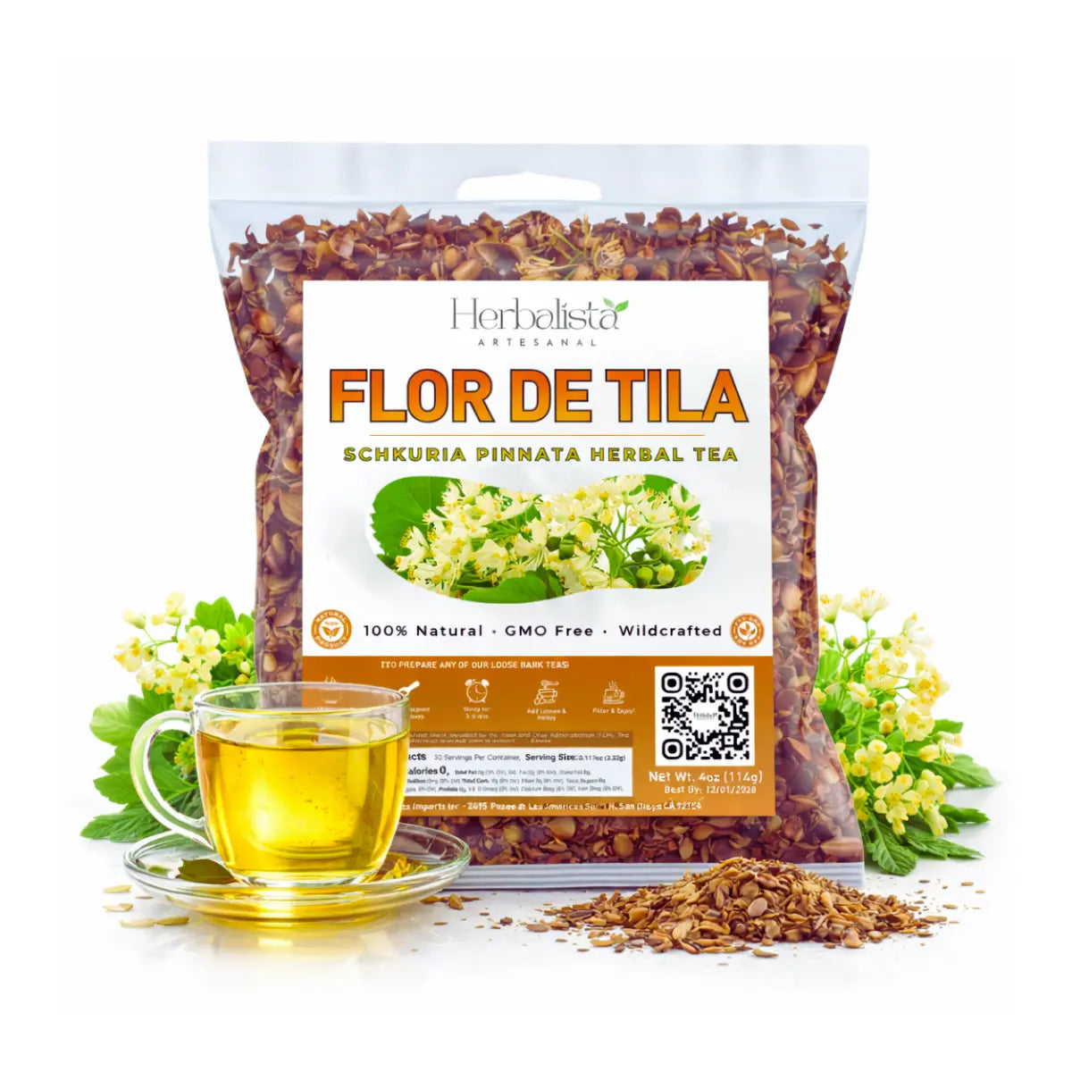 Tila Seca Herbal Tea (Hanan Linden) 4oz (113g)
