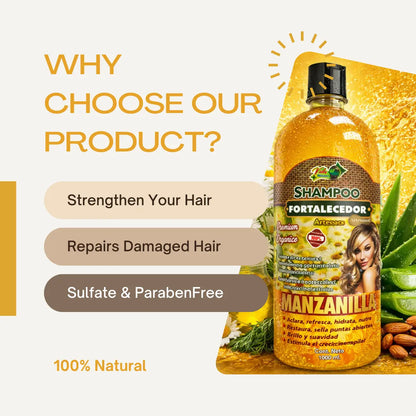 Chamomile Brightening Shampoo 1L (33.9 Fl Oz)