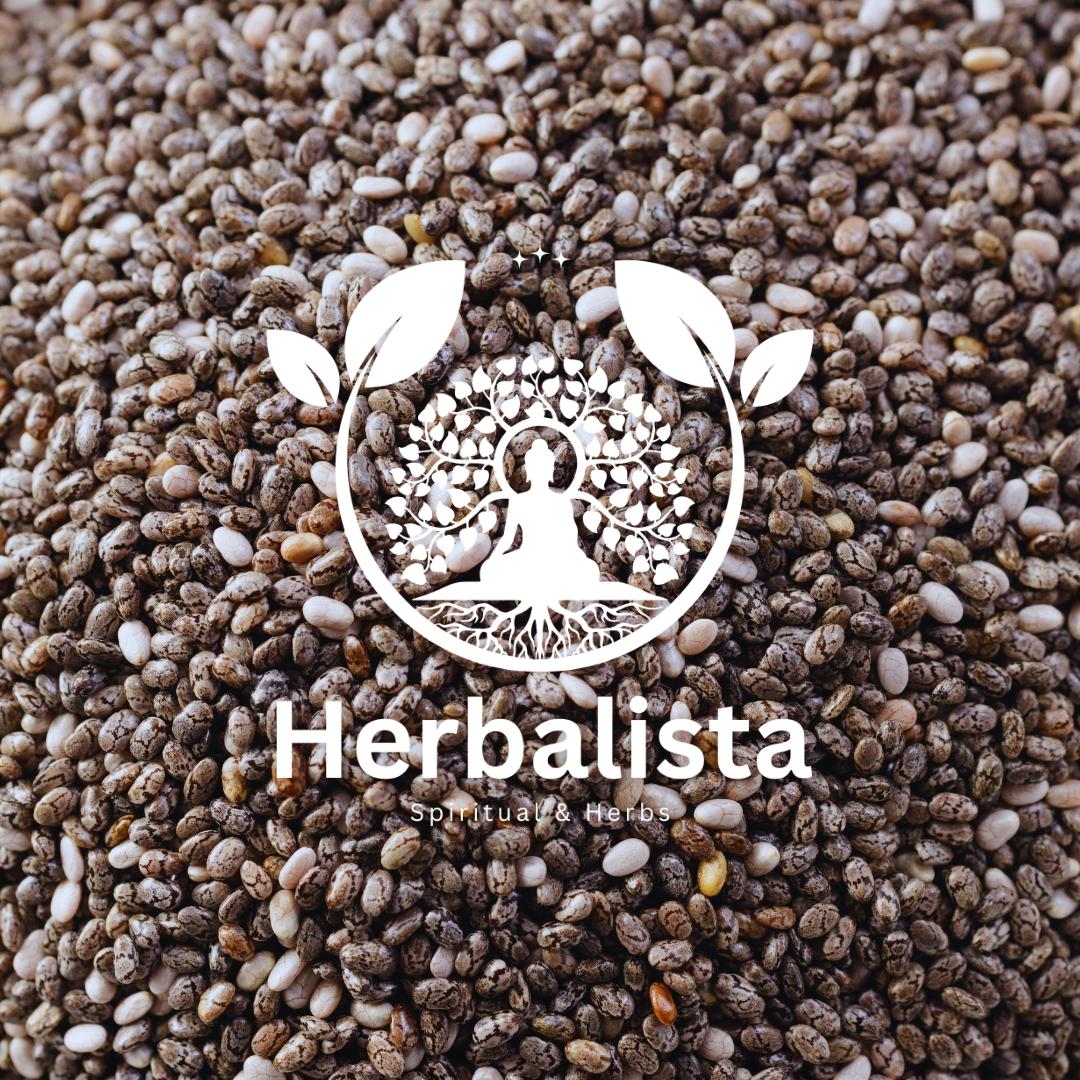 Herbalista - Premium Natural Chia Seeds | Semillas de Chia Naturales de Mexico |  with Omega-3, Non-GMO, Gluten Free, Keto Diet Friendly, Vegan, Good Source of Fiber