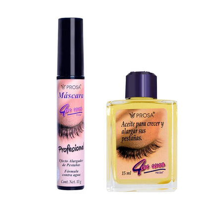 PROSA Classic Mascara and Lash Oil Bundle