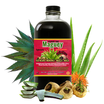 Maguey, Muicle, Maca & Black Garlic Juice 32 fl oz