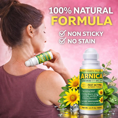 Arnica Gel Roll On Massage Balm 100ml