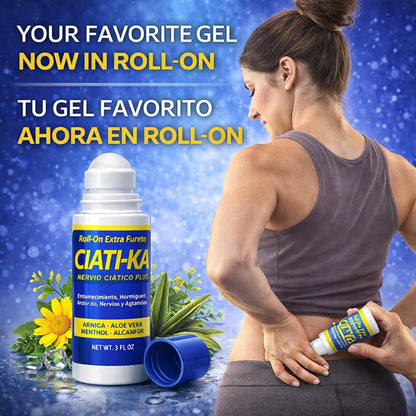 Ciati-Ka Arnica Aloe Vera Cooling Roll On Gel 100g (3.5 oz)