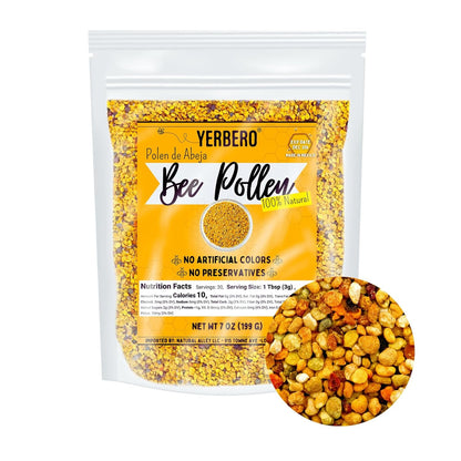 Premium Wildcrafted Bee Pollen Granules 3.5 oz (100g)