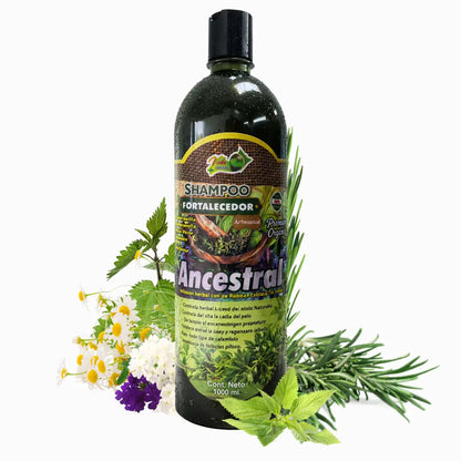Ancestral Strengthening Herbal Shampoo 1L - 33 Fl Oz