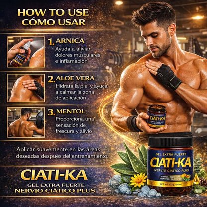Ciati-Ka Arnica Aloe Cooling Gel 120g