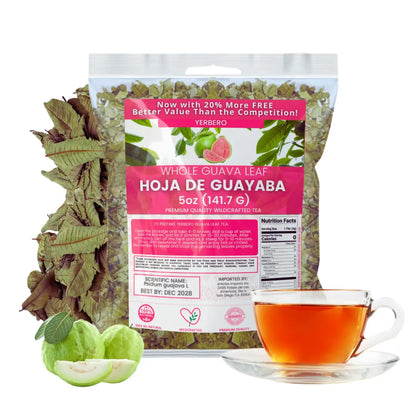 Wildcrafted Guava Leaf Tea (Hoja de Guayaba) - 5oz (141g)