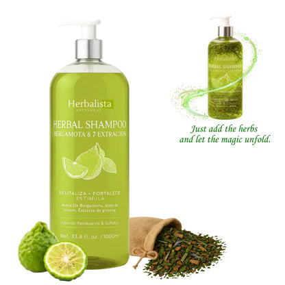 Herbalista Bergamot Herbal Shampoo 1000ml