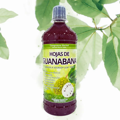 Hoja de Guanábana Herbal Tonic 1L (33.3Fl Oz)