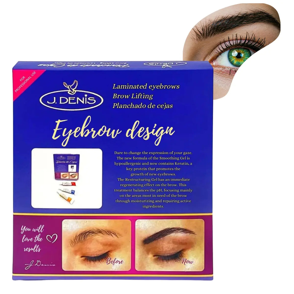 2 Boxes - J. Denis Eyebrow Design Kit