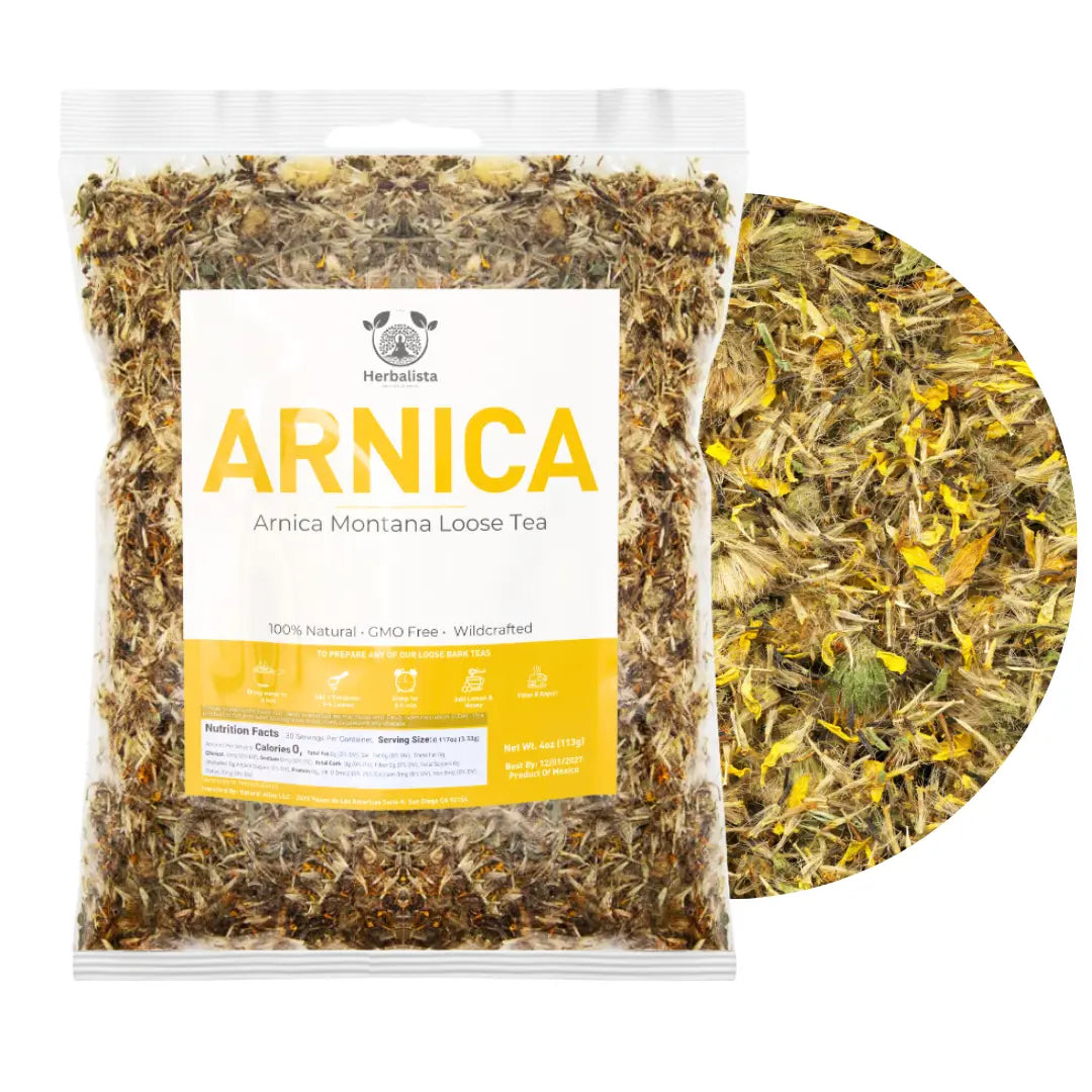 Herbalista Arnica Montana Leaf Tea 4 oz (114g)