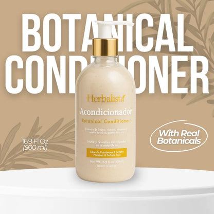 Herbalista Viral Herbal Hair Care Bundle 500ml (16.9 fl oz)