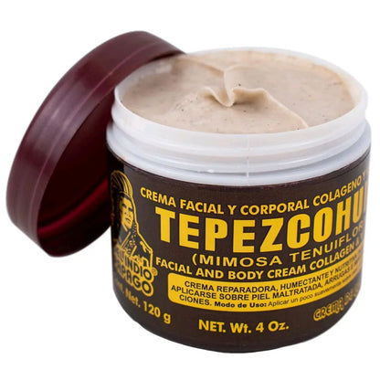Del Indio Papago Tepezcohuite Night Cream 4oz (120g)