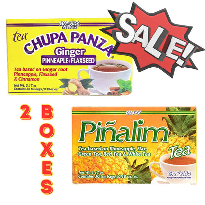 Chupa Panza + Pinalim 2-Box Viral Mexican Tea Combo