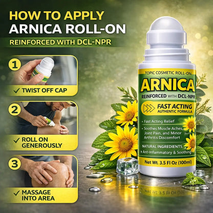 Viral Arnica Extra Fuerte Gel Lido Roll On - 100ml (3.5oz)