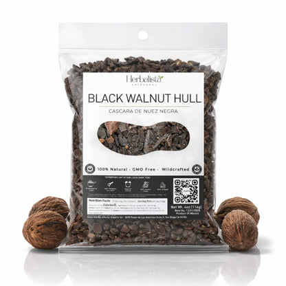 Herbalista Black Walnut Hull Loose Herbal Tea 4 oz (114g)