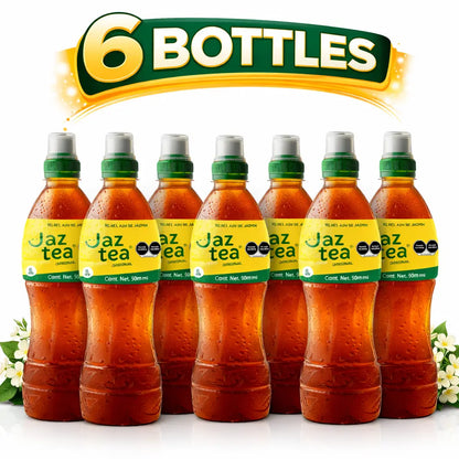 Jaztea Jasmine Iced Tea 500ml (16.9 fl oz) 6-Pack