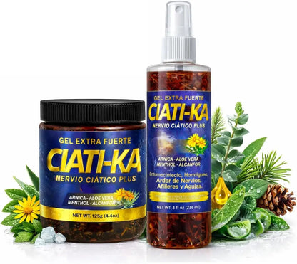 CIATI-KA Arnica Aloe Vera Massage Gel & Oil Set