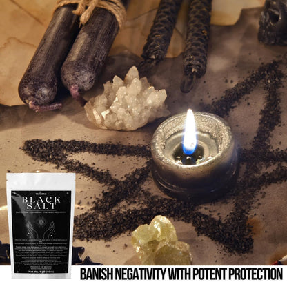3 Pack Kit Black Salt for Protection Sal Negra  2oz (56g)