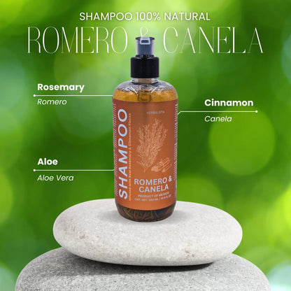 Herbalista Rosemary & Cinnamon Shampoo 500ml (16.9 fl oz)