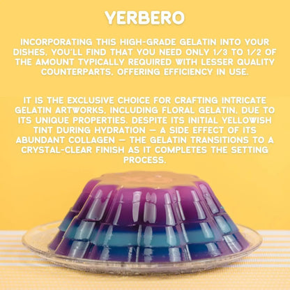 Yerbero Unflavored 300° Bloom Beef Gelatin Powder 8oz (226g)