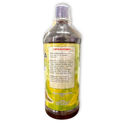 Pata de Vaca, Moronel, Kalanchoe Juice Tonic 1 Litro (33.3Fl Oz)