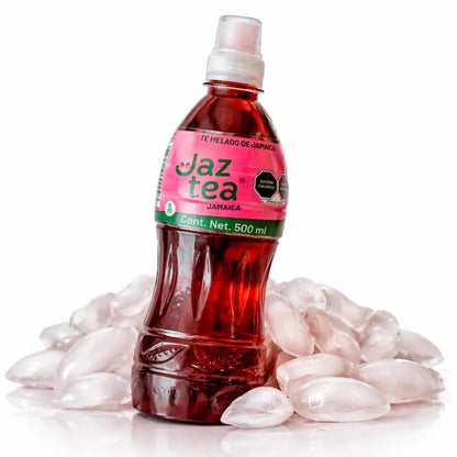 6-Pack Jaztea Hibiscus Jamaica Iced Tea 16 fl oz (500ml)