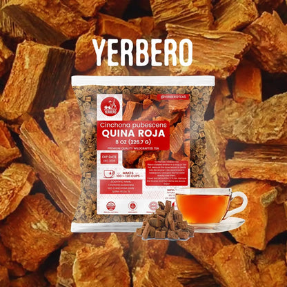 Yerbero Palo de Vibora & Quina Roja Tea Duo 2 x 4oz