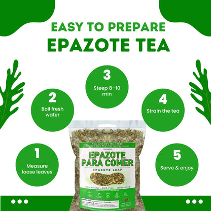 Herbalista Epazote Loose Leaf Herbal Tea 5oz (141g)