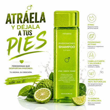 Herbalista Feromonas Bergamot Shampoo for Men 500ml
