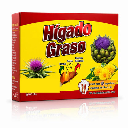 Hígado Herbal Drinkable Shots 30 Pack