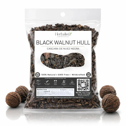Herbalista Black Walnut Hull Loose Herbal Tea 4 oz (114g)