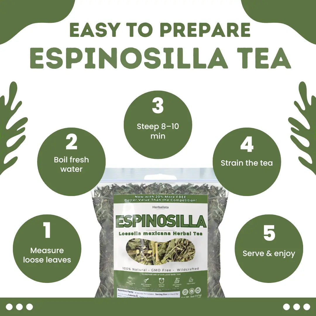 Espinosilla Te Herbal (Loeselia Mexicana Tea Natural) 5oz (141g)
