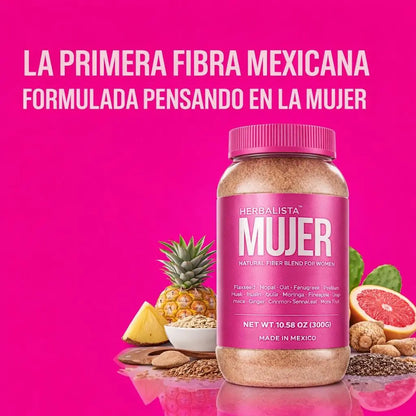 Herbalista Mujer Daily Fiber Powder 16oz(456g)