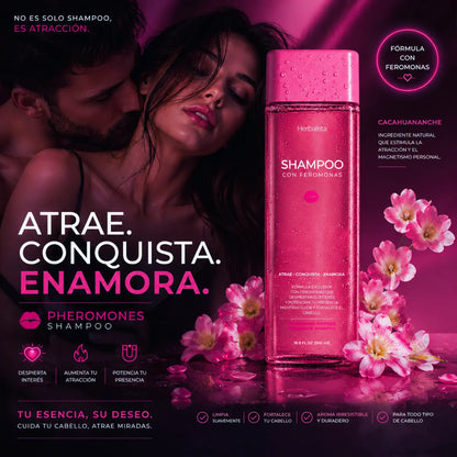 Herbalista Shampoo Con Feromonas For Women, 16.9 Fl Oz (500ml)