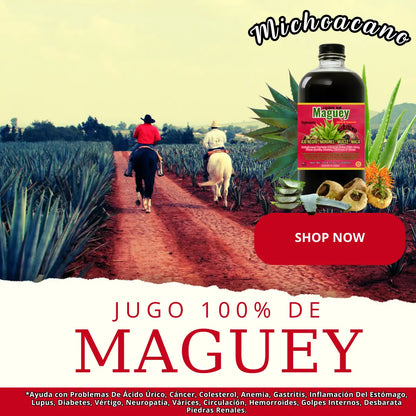 Maguey, Muicle, Maca & Black Garlic Juice 32 fl oz
