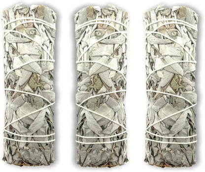 Yerbero White Sage Smudge Sticks 4 Inch 3-Pack
