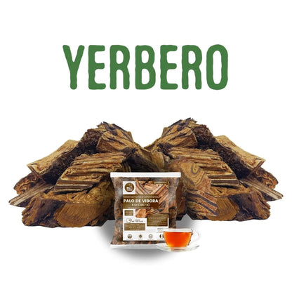 Yerbero Palo de Vibora & Quina Roja Tea Duo 2 x 4oz