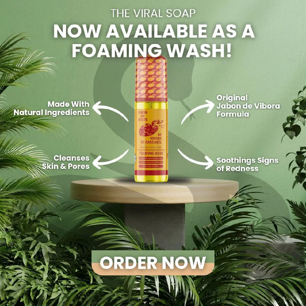 Jabón De Aceite De Vibora De Cascabel Foaming Wash - 150ml