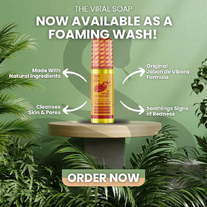 Jabón De Aceite De Vibora De Cascabel Foaming Wash - 150ml
