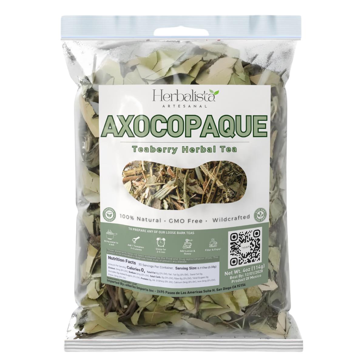 Axocopaque Tearberry Herbal Tea (114g) - 30 + Cups