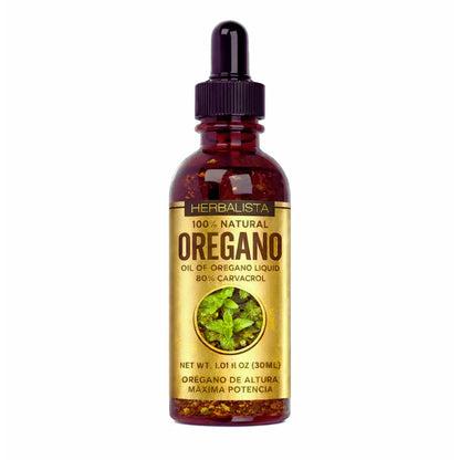 Aceite de Orégano 30ml (1.01oz) – 80% Carvacrol